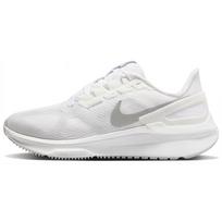 Nike Air Zoom Structure 25 Balti Metalinio Sidabro Moteriški Sportbačiai Pure-Platinum DJ7884-101 36.5