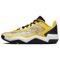 Jordan One Take 4 PF Madingi Universalūs Smūgius Sugeriantys Patvarūs Žemi Krepšinio Batai Vyriški Snikeriai Oranžiniai Juodi DO7192-700 42.5