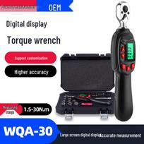 High-Precision Digital Torque Wrench Set with Adjustable Ratchet Head