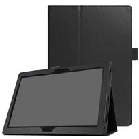 PU odinis atverčiamas stovo dangtelis, skirtas Lenovo Tab 4 10 M10 Plus 10.3 FHD TB-X606F M10 10.1 TB-X605F TB-X505F M8 8.0 TB-8705F 8505F Tab 4 10 (10 Plus) juoda