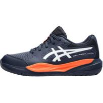 ASICS Gel Resolution X GS Midnight White Kids Sneakers Blue 1044A081-400 33.5 black
