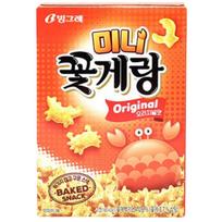 [Binggrae] Krabų formos užkandis 5 rūšių Mini Original 40g