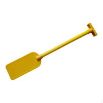 Vaikų irklų irklas valčiai irklas pripučiamas irklavimui kanojai Cosplay Yellow 50cm
