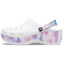 Crocs Classic Clog Dažyti Trendiniai Klumpės Moteriškos klumpės Baltos Violetinės 207580-94S 34-35