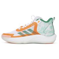 Adidas Adizero Select Patogūs Kvėpuojantys Neslystantys Patvarūs Lengvi Vidutinio Aukščio Krepšinio Batai Vyriški Sportbačiai Balti Žali IF0470 40⅔
