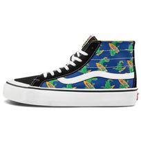 Vans Unisex SK8 HI Aukštakulniai sportbačiai Mėlyni/Geltoni/Žali Vans VN0A3MV1A5F 37