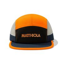 Quick-Dry Color Block 5-Panel Hat: Sun Protection for Camping, Running & More Adjustable