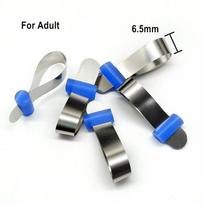 Dantų balinimo laikiklio žiedas metalinė matrica Dantų juostos be laikiklio Automatrix su spintelės metalinėmis matricomis 20 pcs BLue-6.5mm width mėlyna