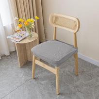 Jacquard Stretch Chair Seat Cover Solid Spandex Chair Covers Washable Armchair Protector for Wedding Kitchen Banquet Home balta