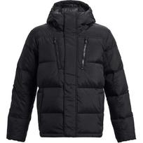 Under Armour ColdGear® Infrared Solid Short Sports Hooded Down Jacket Men Jacket Black 1378830-001 XXXL
