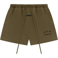 Fear of God Essentials Vilnos Futbolo Šortai Alyvuogių spalvos Vyriški Apatiniai Žali 160BT242004F XS