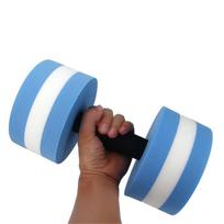 Sportas Pratimai Hanteliai Kūno rengybos Štangos Pratimai Rankiniai strypai Vandens aerobikai One Size mėlyna