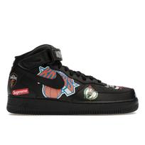 Supreme x NBA x Nike Air Force 1 Mid 07 Juodi Unisex Kedai AQ8017-001 44.5 black