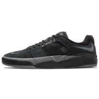 Nike Ishod Wair SB Juodi Tamsiai Pilki Unisex Sportbačiai Balti DC7232-003 36