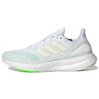 Adidas PureBoost 22 Balti Šviesiai Žali Vyriški Sportbačiai Debesėlių Baltumo GZ5175 40⅔