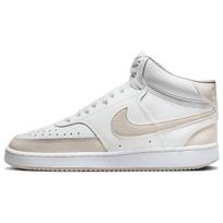 Nike Court Vision Mid Balti Šviesiai medžio rudos spalvos Moteriški sportbačiai Summit-White CD5436-106 37.5