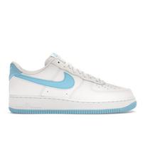 Nike Air Force 1 07 Balti Vandens Ženklo Mėlyni Vyriški Sportbačiai FQ4296-100 44.5 white