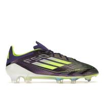 adidas F50 Elite FG Fast Reborn Pack unisex sportbačiai violetiniai debesų balti šviesiai citrininiai IF4257 45⅓