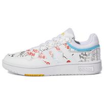 Adidas Neo Hoops 3.0 Patogūs Sesame Street Collaboration atsparūs slydimui, patvarūs, žemapadžiai riedlenčių bateliai moterims, balti, GW6990 36⅔