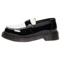 Dr. Martens Penton Širdies Patentiniai Madingi Įslystami Mokasinai Moteriški Mokasinai Juodi 41676001 38