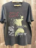 Alice In Chains Dirt Graphic Retro Charcoal Unisex T-Shirt Mens Street Hip-hop Rock Short-sleeved Women Round-neck Top XL