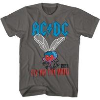 ACDC Fly on the Wall Turas 1985 M. Vyriški marškinėliai Studijinis Albumas Roko Grupė Koncertas 3XL
