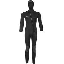 5 mm viso ilgio vyriškas žieminis hidrokostiumas su gobtuvu, rudeninis gobtuvas, poros banglenčių kostiumas M-4XL M juoda