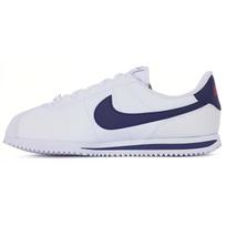 Nike Cortez Basic SL GS Balti Neutraliai Indigo Vaikams Sportbačiai Habanero-Raudoni Metallic-Sidabriniai 904764-106 37.5
