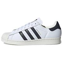 Adidas Superstar Balti Juodi Trefoil Dryžuoti Vyriški Sportbačiai Debesų Baltumo Pagrindinės Juodos Aukso Metalo IF3637 36