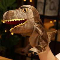 1 vnt. Varlė Krokodilas Ryklys Dinozauras Pliušinės Lėlės-Marionetės Realistiškos Triceratopsas Tyrannosaurus Rex Rankų Lėlės Vaikams Suaugusiems Muppetai