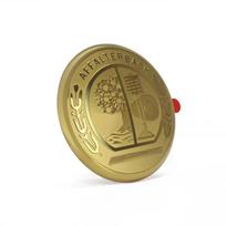 Automobilio Vairo Emblemos Ženklelis Lipdukas Pelės Rankenėlė Centrinės Konsolės Lipdukas S205 C205 X253 W176 W213 W117 W205 GLA GLS 29mm auksas