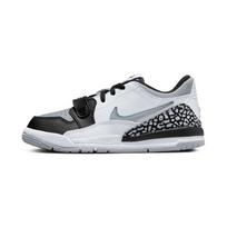 Air Jordan Legacy 312 Low PS Balti Vilko Pilki Vaikams Sportbačiai Juodi CD9055-105 28