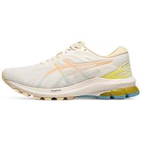 Asics GT-1000 10 Patogūs Kasdieniai Madingi Madingas Audinys Žemi Bėgimo Bateliai Moteriški Sneakeriai Smėlio Spalvos Oranžiniai 1012B642-200 35.5