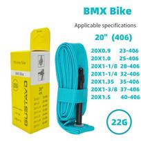 GUSTAVO BMX 20  TPU vidinis kameros dėklas sulankstomiems dviračiams (20x0.9-1.5/20x1.75-2.5) 20X0.9-1.5 Valve 45MM (406) tamsiai žalia spalva