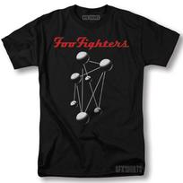 Foo Fighters marškinėliai Roko Koncerto Turo Prekės Vint. Grafinis Dizainas T-Shirt M