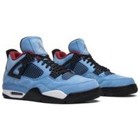 Jordan 4 Retro Travis Scott Cactus Jack + Išskirtinis pasiūlymas su Apple Pay! EU 40.5 armijos žalia spalva