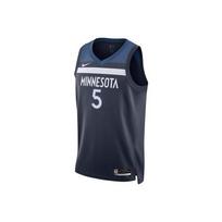 Nike Dri-FIT NBA Minnesota Timberwolves Edwards marškinėliai vyriški mėlyni L mėlyna