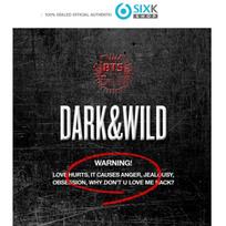BTS - Pirmasis pilnas albumas [DARK&WILD] [NO POB]