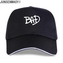Nauja madinga BAD beisbolo kepurė MJ Michael Jackson Fit Gymer Crossfit Treniruotės Vasaros Stilius Juokingi Unisex Trucker Hat Snapback Kepurės Adjustable