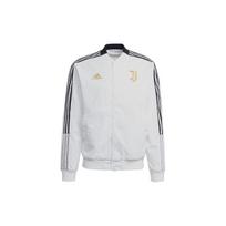 Adidas Juventus futbolo spaudinio dryžuota bomber striukė vyriška viršutinė apranga Balta GU6962 L white