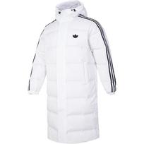 Adidas Originals Madingas Šiltas Patogus Pūkinis Striukė Vyriška Striukė Balta JJ4968 2XL