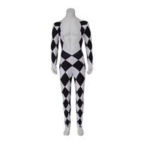 Freddie Mercury Cosplay Dainininko Kombinezonas Vyrams Juoda Balta Languota Gilia V Formos Bodis Helovino Šventė Pagrindinio Vokalo Scenos Pasirodymų Apranga S smėlis