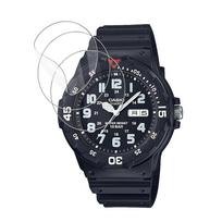 Suderinama su Casio Collection laikrodžiu Juodas ekranas Aukštas ir labai lankstus LCD ekranas MRW-200HJ-1BJH Vyriškas - Apsauginis. skaidrumas,