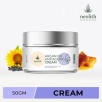 Neolith Argan Oil Anti-Aging veido kremas su SPF 25 || Odos stangrinimui, smulkioms linijoms, raukšlėms, odos atstatymui, švytinčiai odai || 50 GM 50 GM balta