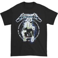 Metallica Vintage Electric Chair Rock Band Tee Unisex marškinėliai M gray