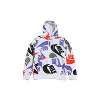 Nike Sportswear Club Hoodie su grafiti raštu ir šlifuotu flysu Vyriškas džemperis Daugiaspalvis CJ6313-891 L