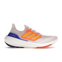 adidas UltraBoost Light Solar Gold Blue Vyriški sportbačiai White Cloud-White Lucid-Blue HQ6352 40⅔