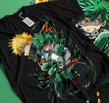 Deku T-Shirt Katsuki Bakugo All Might Boku No Hero Academia Katsuki Midoriya 150 3XL