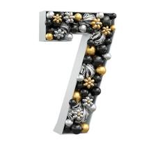 73cm KT Lenta Skaitmeninio Modeliavimo Dėžė Be Balionų Numerio Gimtadienio Balionų Fono Lenta Ekspozicija Jubiliejus Vestuvių Vakarėlio Dekoravimas Number 7