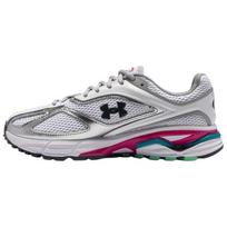 Under Armour Apparition White Castlerock Fuchsia Unisex sportbačiai Metalinis-Sidabrinis 3027595-110 41